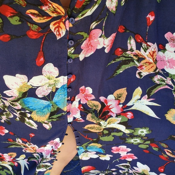 Twilight Garden Butterflies & Plumerias Dress! <3 - Picture 3 of 7